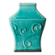 Glazed blue ceramic vase – Celadon style Chinese work