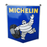 Old enamelled plaque "Michelin Bibendum" 68x80cm