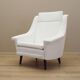 White armchair, Danish design, 1970s, production: Denmark