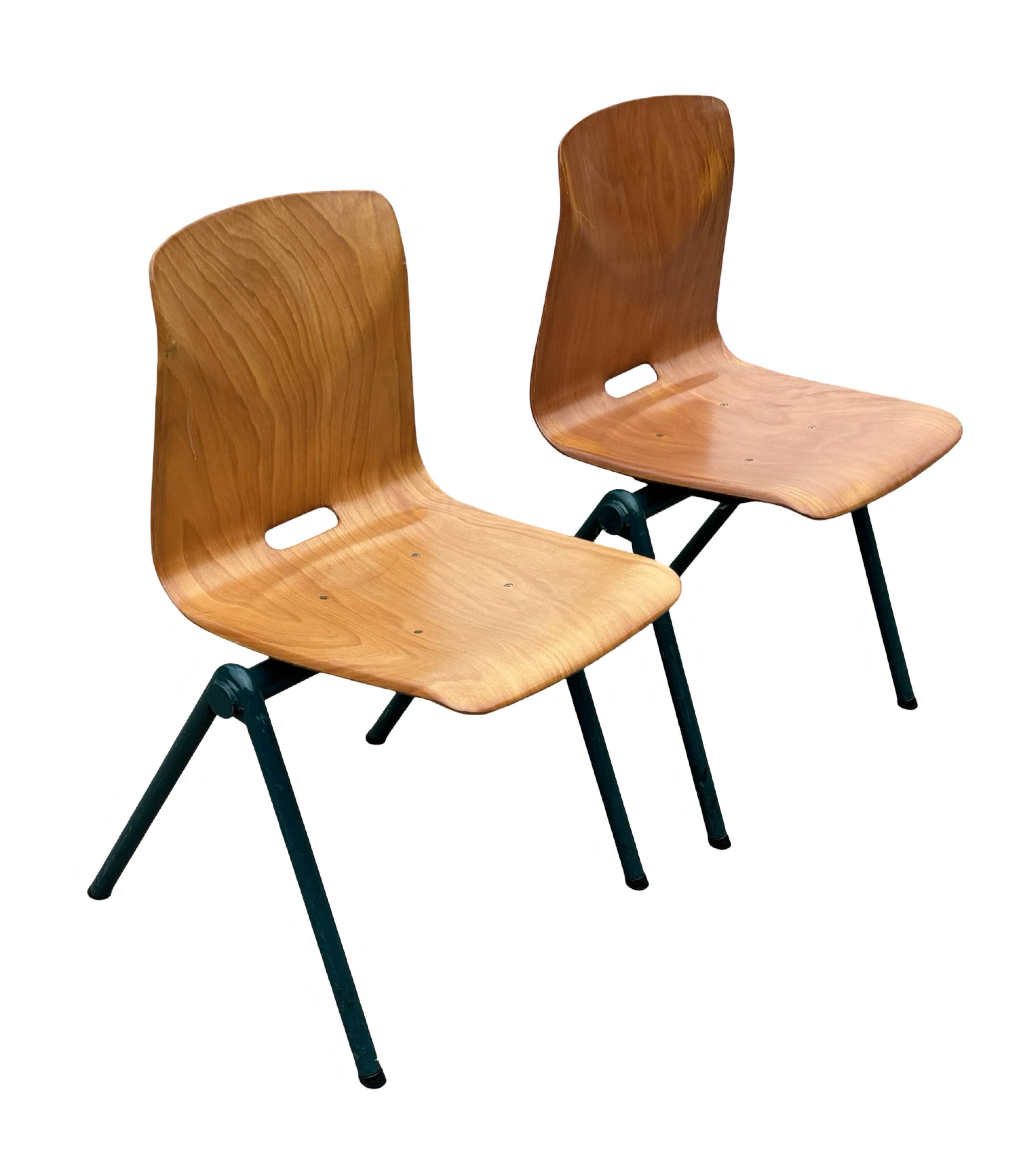 Vintage Dining Chair Industrial Pagwood from Woodmar 70's Design