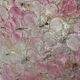 Wonderful Extra Large Size Pink Murano Glass Ceiling Light Flower by Seguso