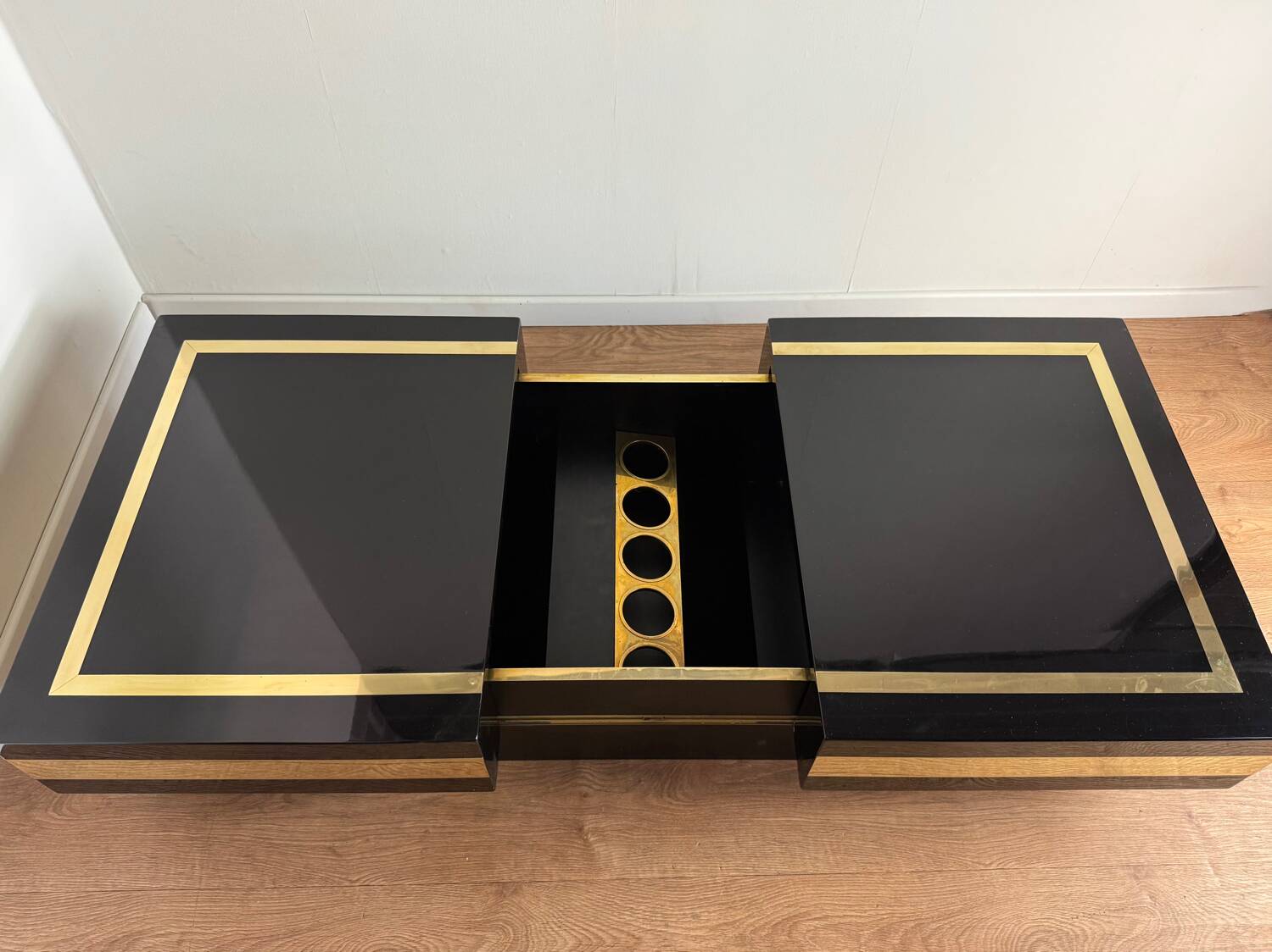 J.C. Mahey bar coffee table – 1970s