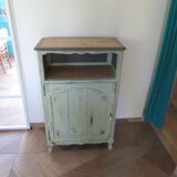 Vintage - Jam cupboard - Low sideboard - Rustic / Shabby chic - Solid wood