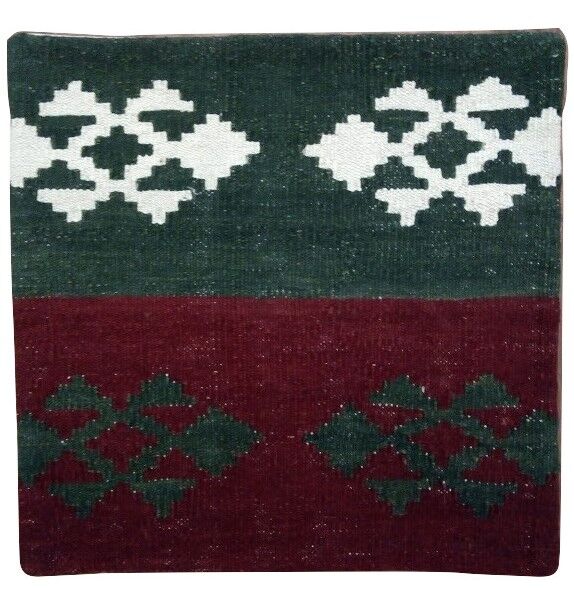Coussin kilim d'origine iranienne 50x50cm