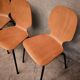 3 chairs of the Fritz Hansen type