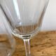 Chiseled glass and carafes