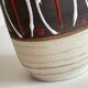 Handmade ceramic vase from the 1950s