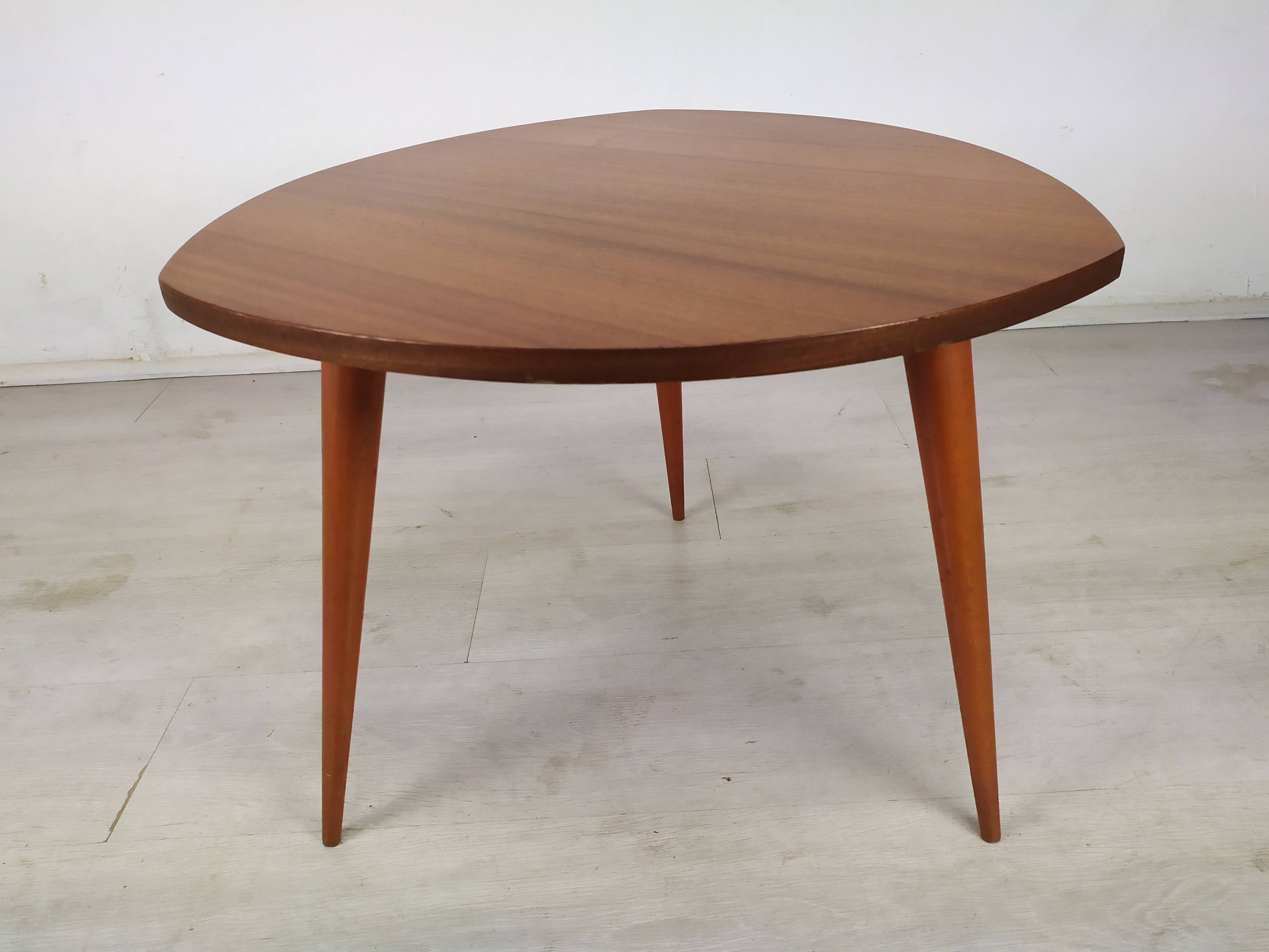 Vintage tripod coffee table