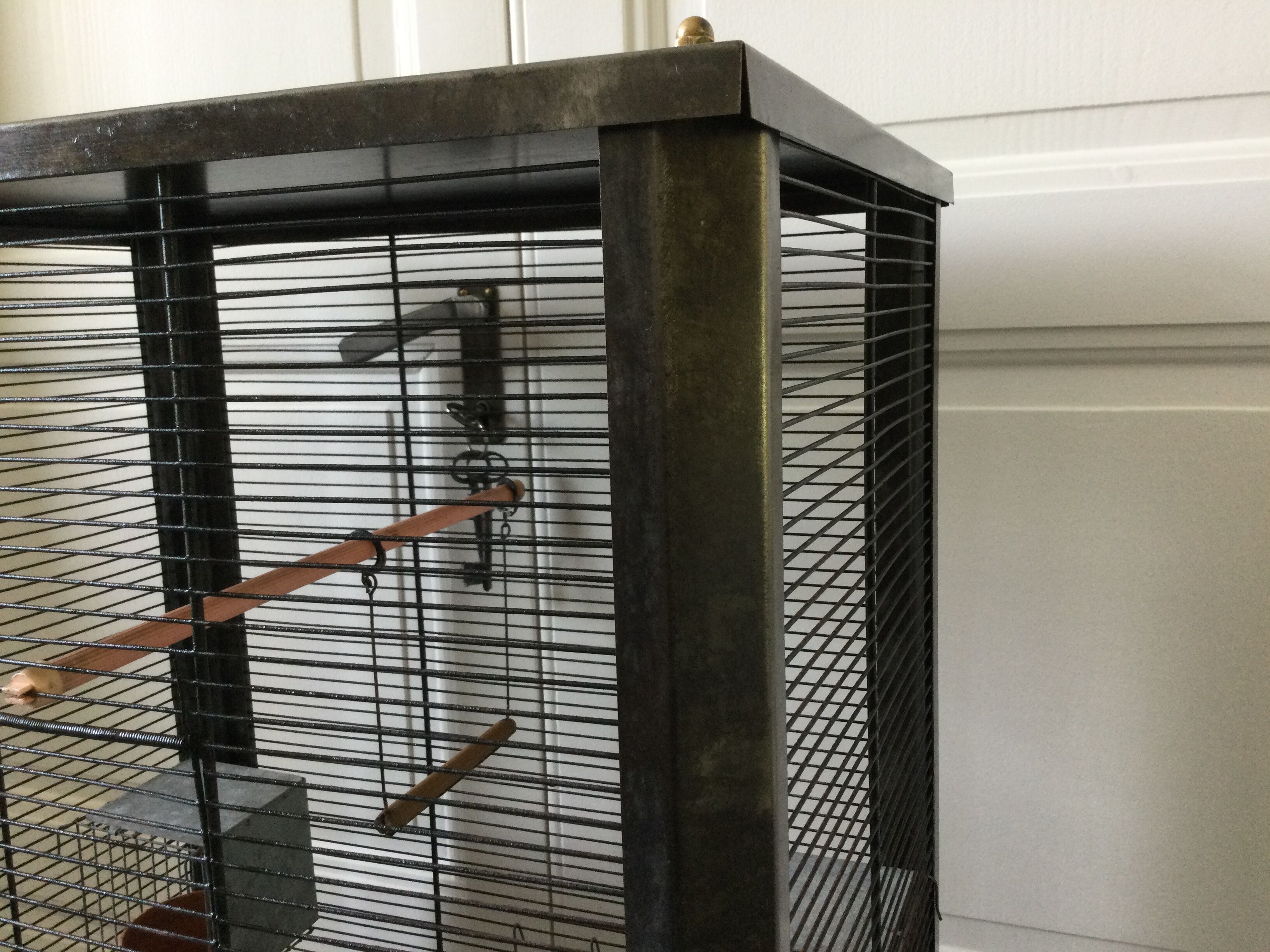 Bird cage, restored