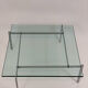 Square coffee table, PK61 model by Poul Kjorholm, edtion E Kold Christensen