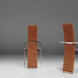 set of 6 chairs by Belgo Chrom