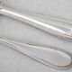 25-piece cutlery set François Frionnet in silver-plated metal, bead decoration.