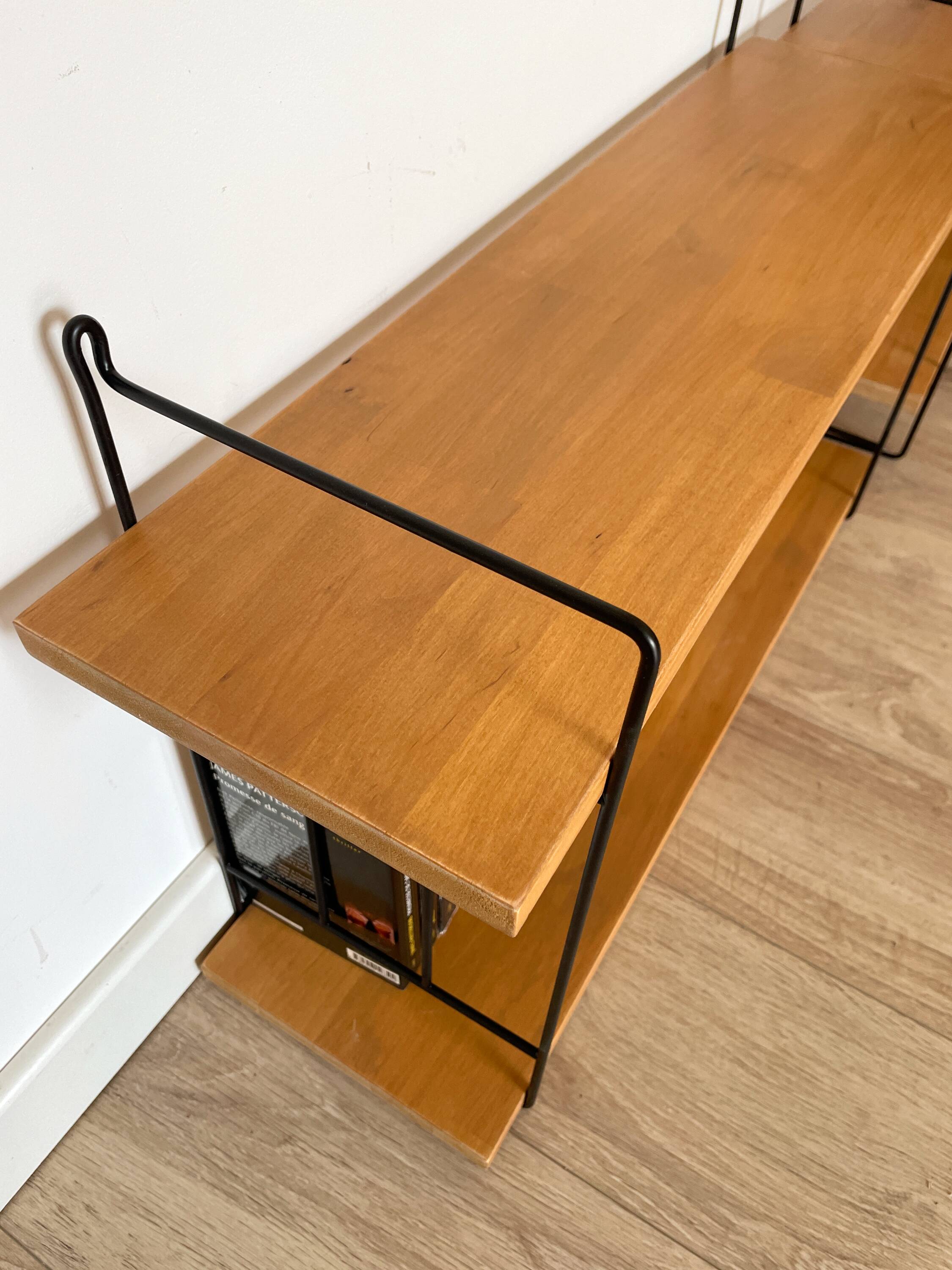 3 Wall Shelf Modules by WHB, Germany, 1960s - String Style