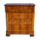Commode coiffeuse, système en chemin de fer
