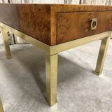 Pair of bedside tables forming end tables by Guy Lefèvre for Maison Jansen circa 1970