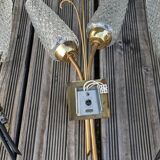 Trio of double wall lights 1950-1960
