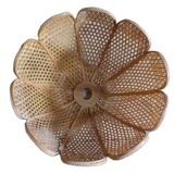 Rattan lampshade