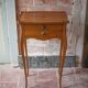 Vintage bedside table, bedside table with 2 drawers, side table, Louis XV.