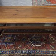 Metamorphic dining / coffee table in teak by Kai Kristiansen, Denmark 1960s