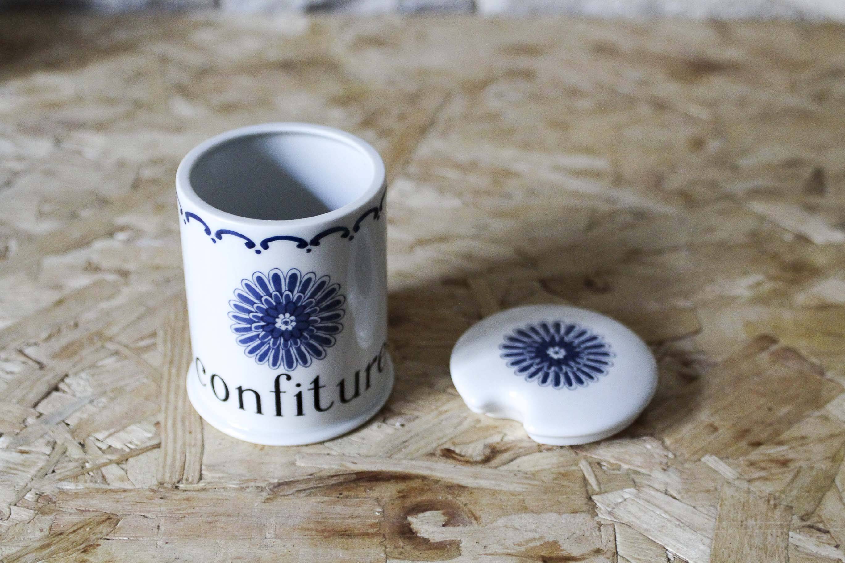 Tea service with blue Ming decor Paris Porcelain