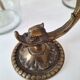 Vintage brass candle holder