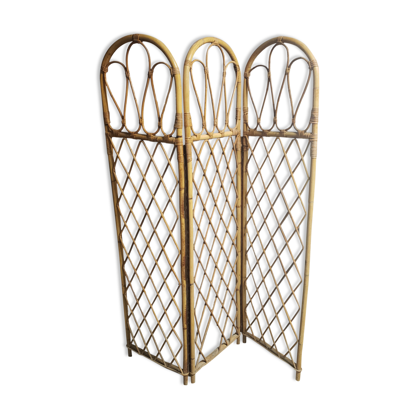 Rattan screen