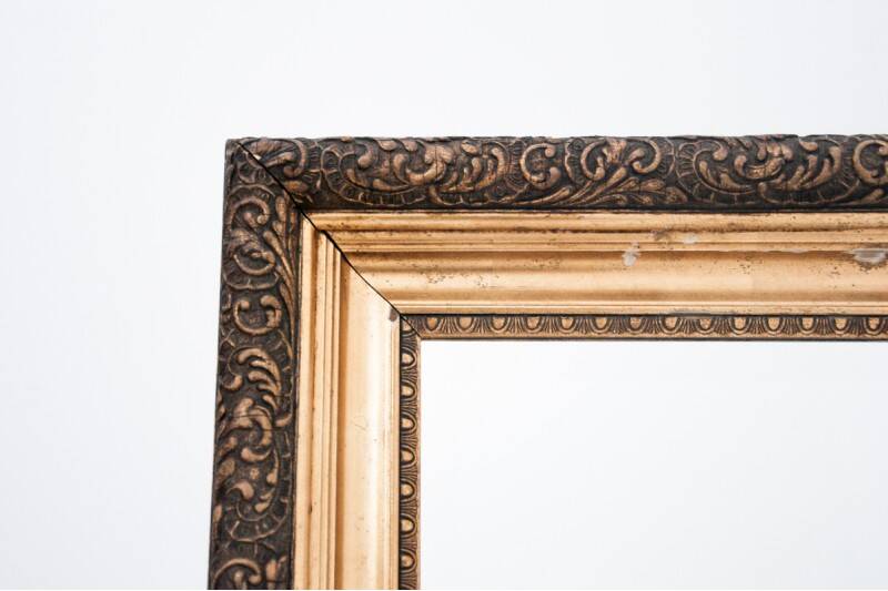 Mirror in a golden frame, Western Europe.
