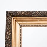 Mirror in a golden frame, Western Europe.
