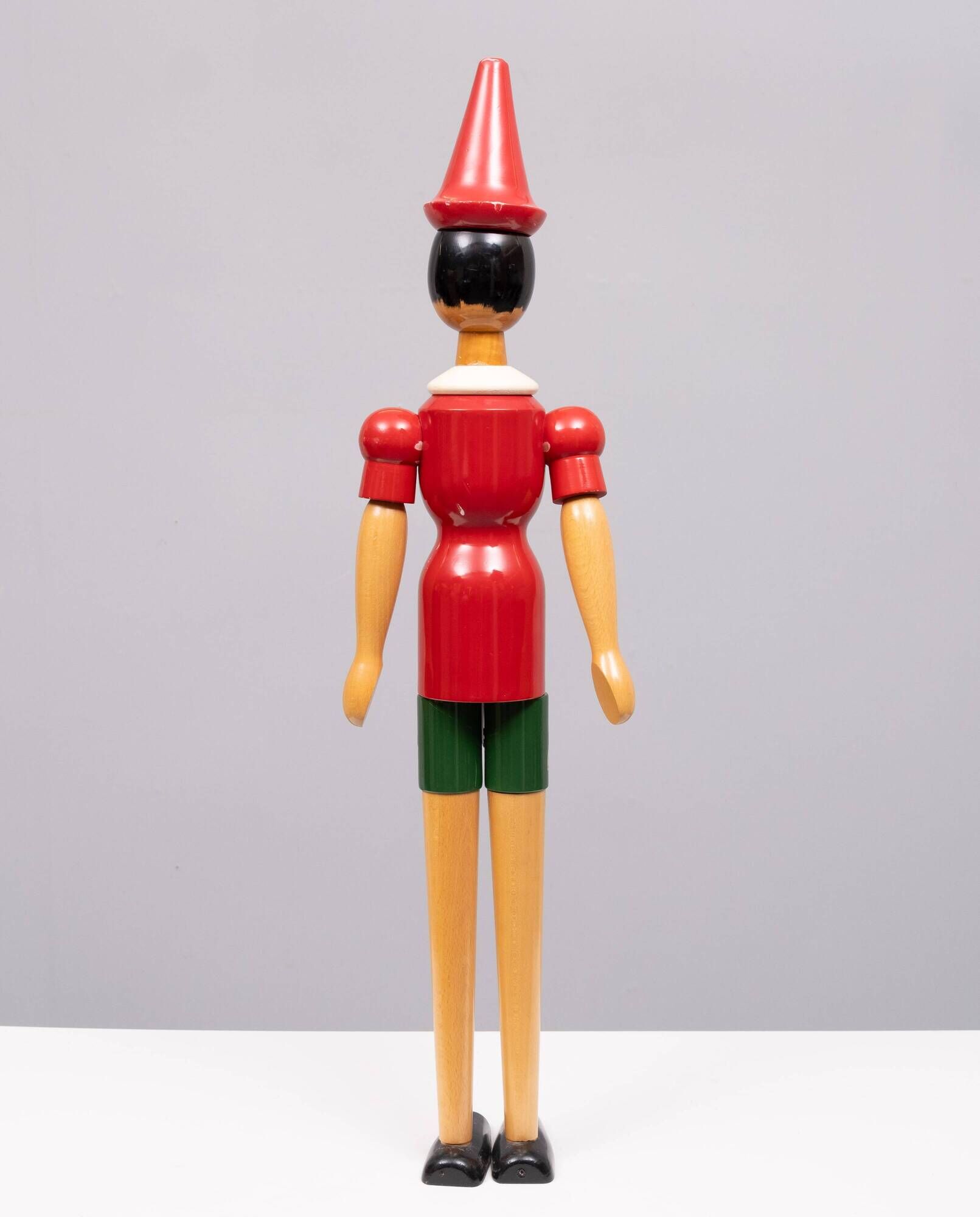 C2 Rainoldi over 37 inch Beech Wood Pinocchio 1980s Italy