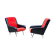 Pair of armchairs by Erton vintage design 1960