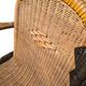 Paire de fauteuils en rotin vintage