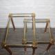 Verona brass tables made in Italy