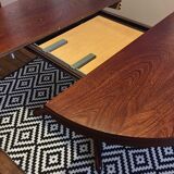 Scandinavian design extendable round table