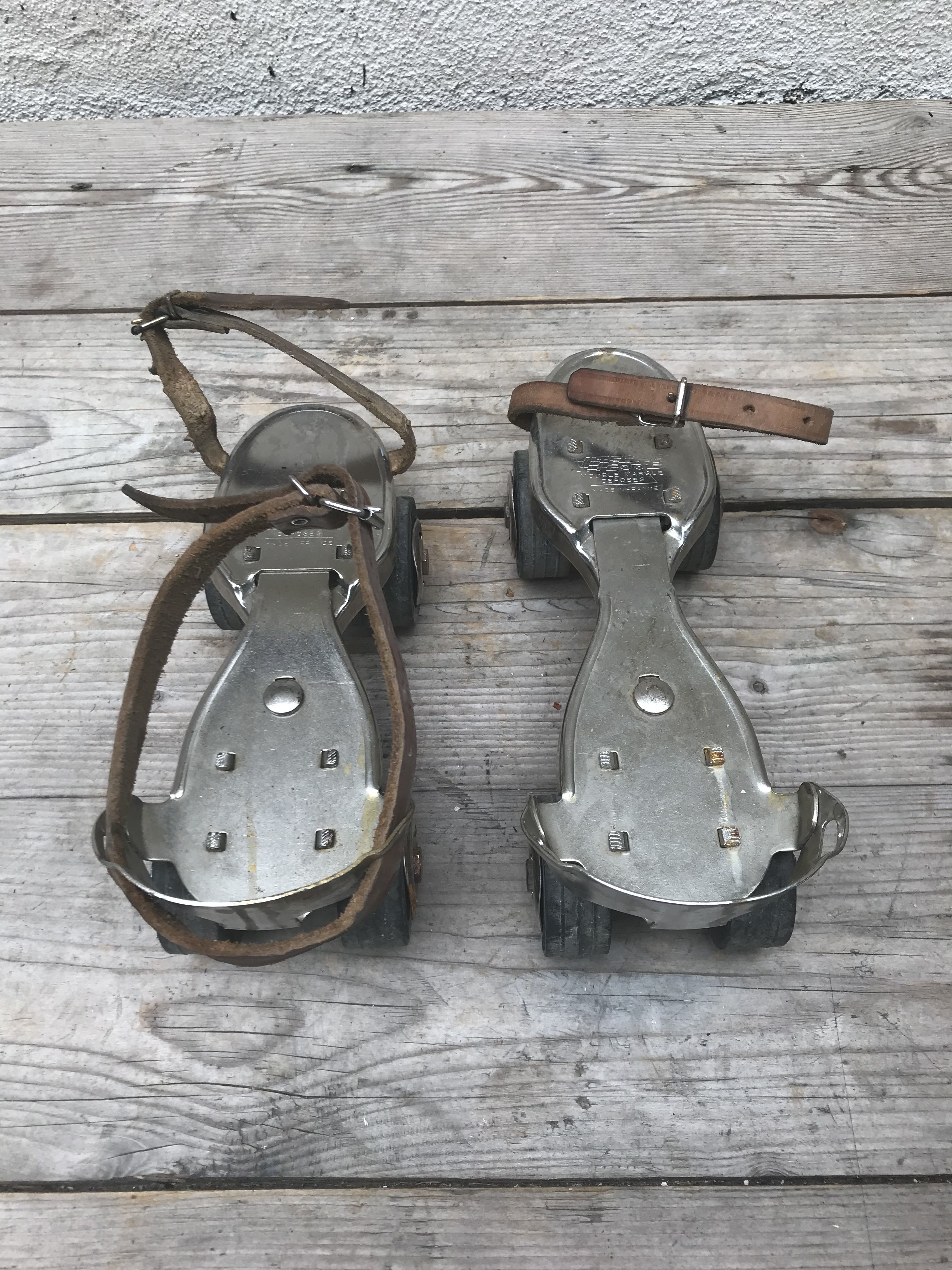 Old pair of roller skates