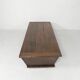 Antique oak chest, trough, blanket chest, 19th century