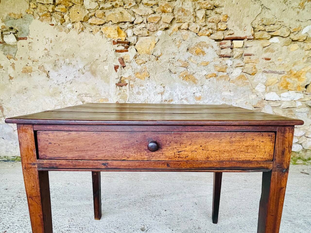 Console de ferme, en noyer , directoire , 18 eme siècle