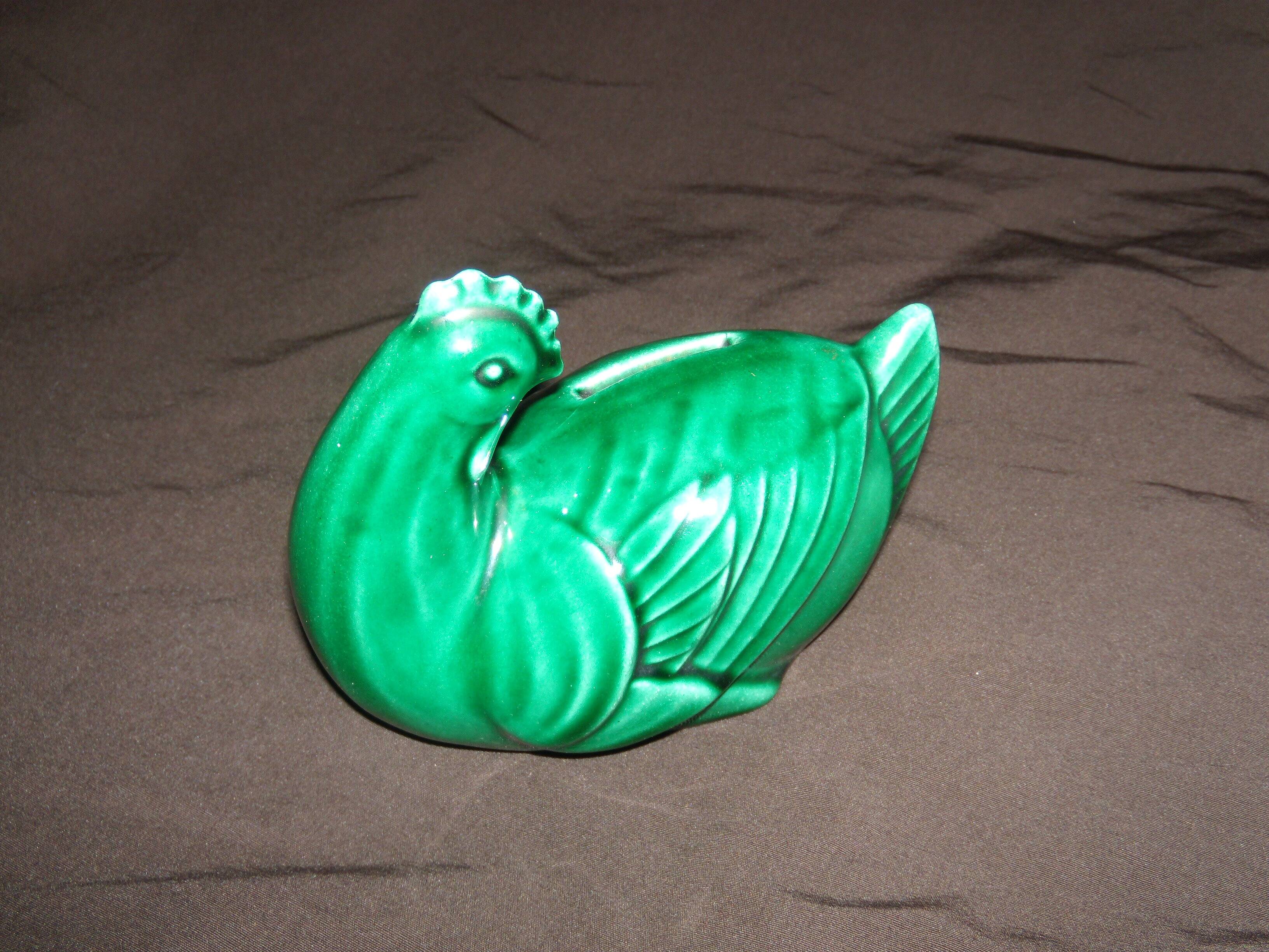 Tirelire Ancienne à Casser – Chien En Plâtre Marron – Hauteur 16 Cm – Brocante