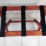 Wooden suitcase holder brand "Vega"