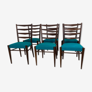 6 chaises de salle à manger par Cees Braakman pour Pastoe, années 1950