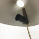 Original modernist 1960 s light Table lamp table with granite base. made in Germany
