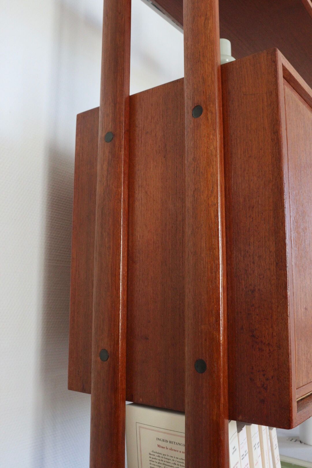 Vintage teak bookcase