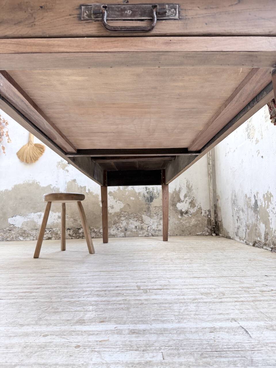 XL oak farmhouse table 1950 235cm