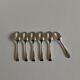 Set of 6 espresso spoons America Christofle Luc Lanel 1930