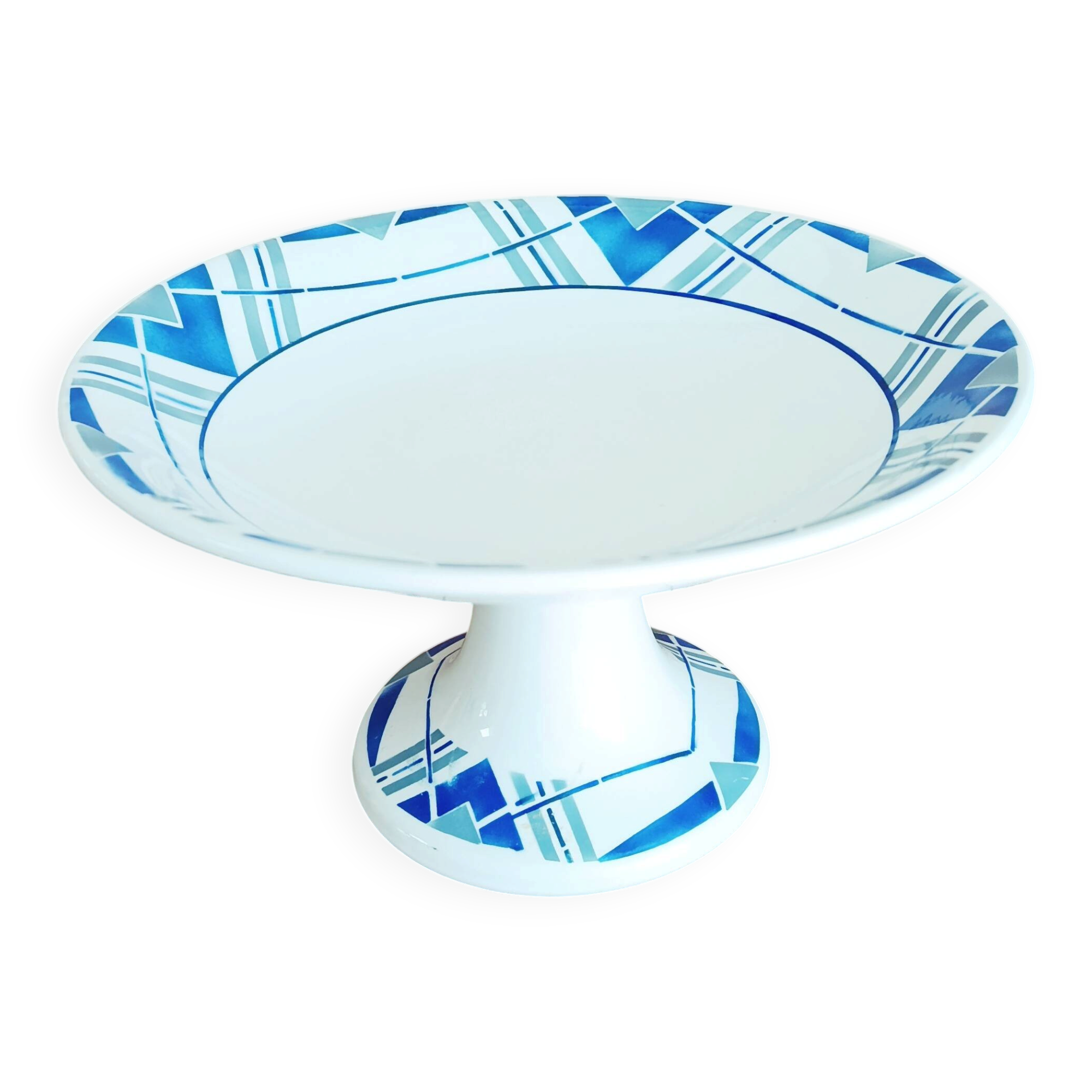 Compote dish, footed bowl Saint-Amand, Basque