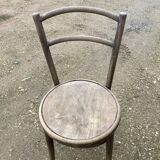 6 mismatched bistro chairs