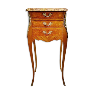 Bedside Louis XV rosewood