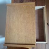 Pair of nightstands Scandinavian feet compass