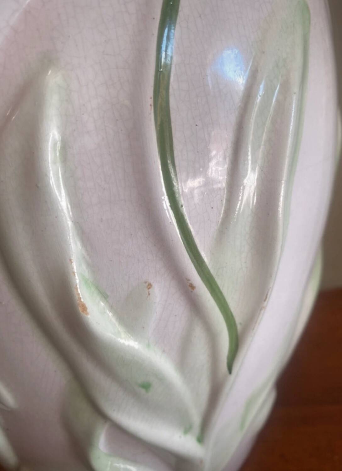 Tulip Barbotine Vase
