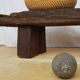 Banc tribal en bois massif
