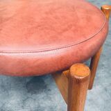 Mid-Century Modern Dining Chairs in the style of Charlotte Perriand, France, 1960s, Set of 4